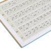 Light Gray Muspor Portable Ukulele Chord Book Chorography Book Atlas Book for Beginner