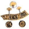 NAOMI Tuning Pegs Keys W/Carving Flower For Upright Double Bass Parts 1/2 Or 1/4 Contrabass Use
