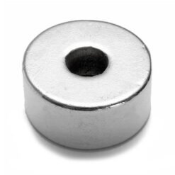 White Smoke Magnet 20mm x 10mm Round Hole Super Strong Rare Earth Neodymium N35 Magnet